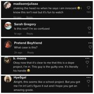 Netizens watching the videos being uploaded by the two are convinced that the two are working on a group project. (Image via TikTok)